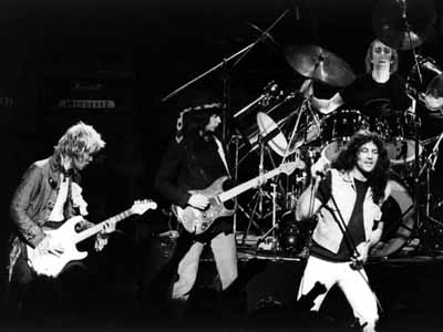 Bernie with Ritchie Blackmore and Ian Gillan