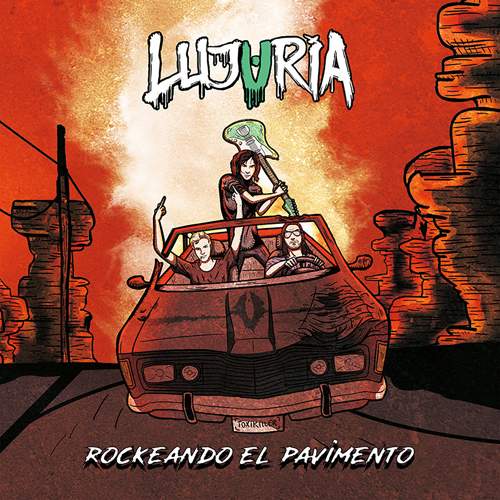 LUJURIA - Rockeando El Pavimento